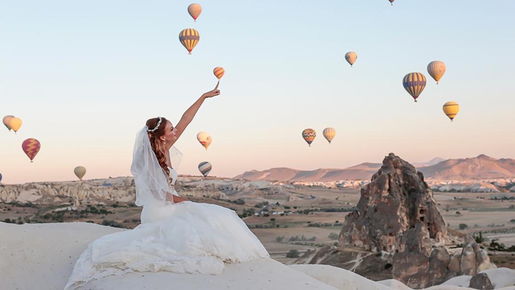 Blue Valley Cave Hotel Ürgüp Bagian luar foto